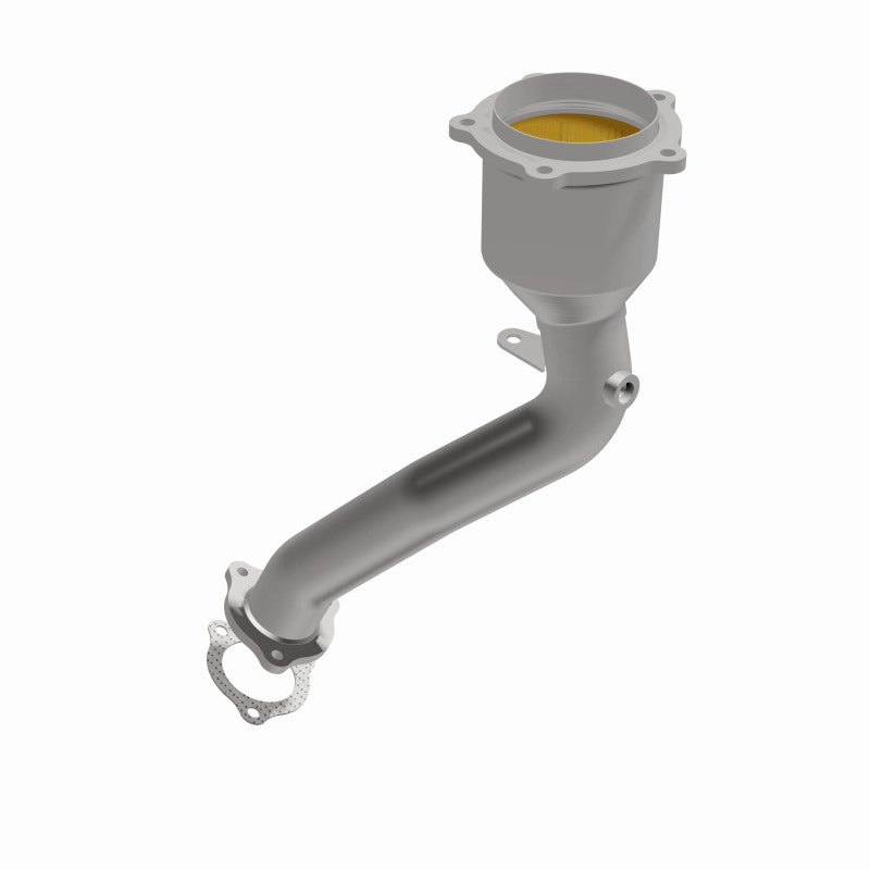MagnaFlow direct-fit catalytic converter fits 2010-2011 Porsche Cayenne 4.8L stainless steel CARB compliant 5582589