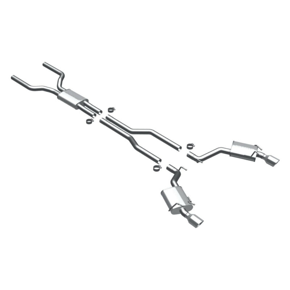 MagnaFlow cat-back exhaust system for 2010-2011 Chevy Camaro stainless steel polished 15089