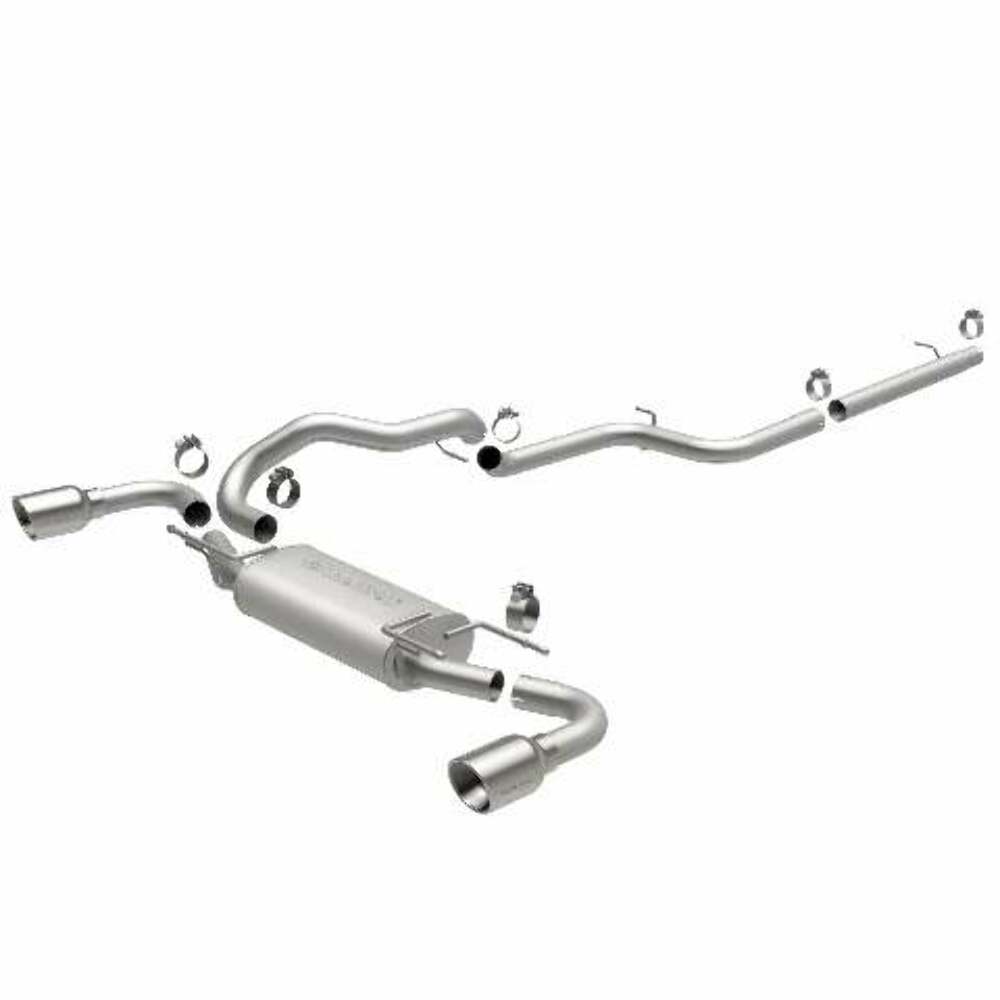 MagnaFlow cat-back exhaust system for 2010-2013 Mazda stainless steel polished 15146