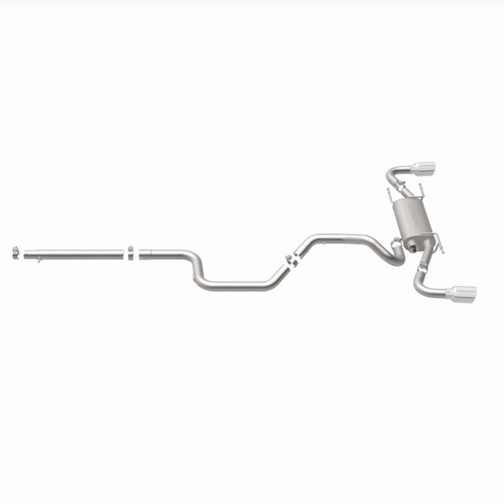 MagnaFlow cat-back exhaust system for 2010-2013 Mazda stainless steel polished 15146