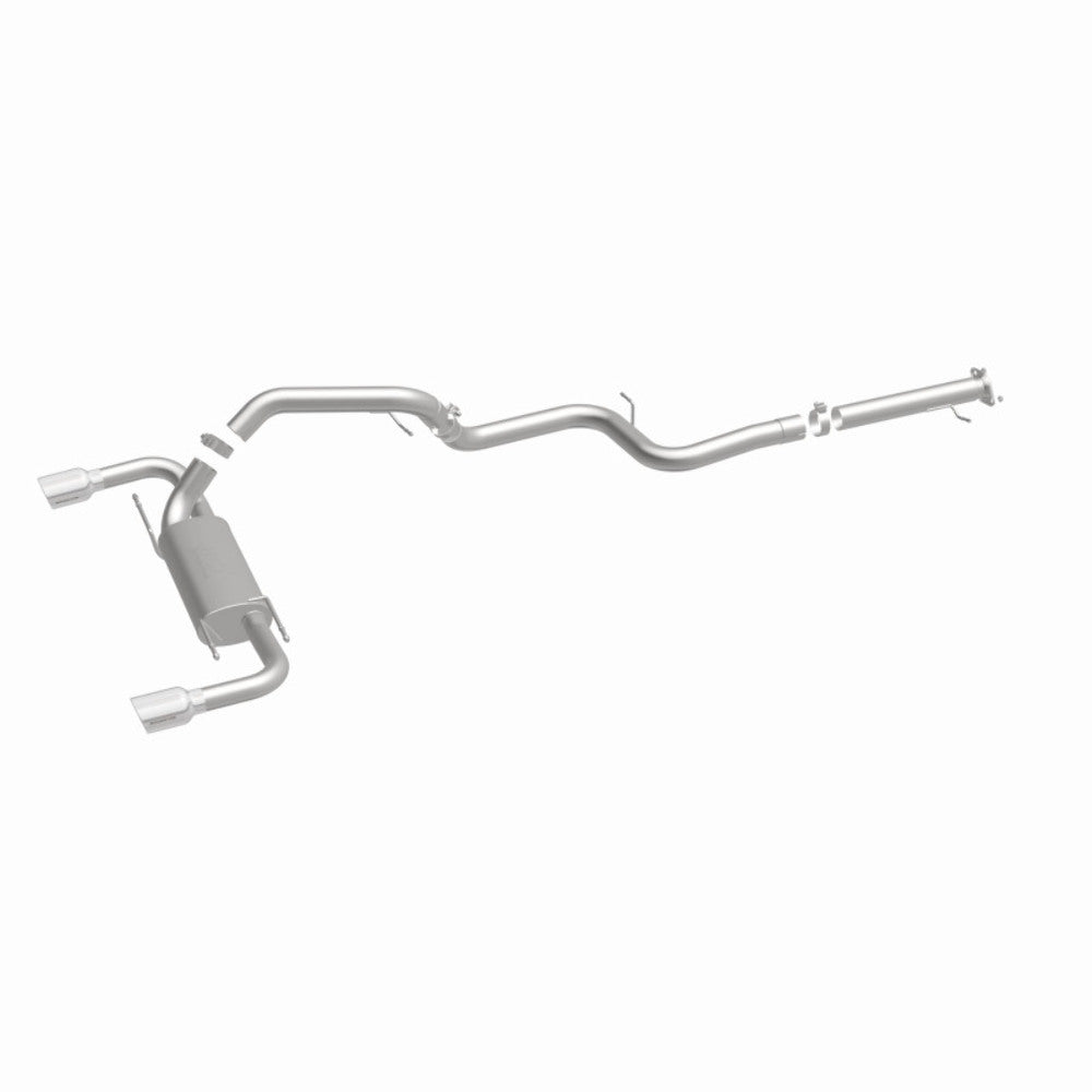 MagnaFlow cat-back exhaust system for 2010-2013 Mazda stainless steel polished 15557