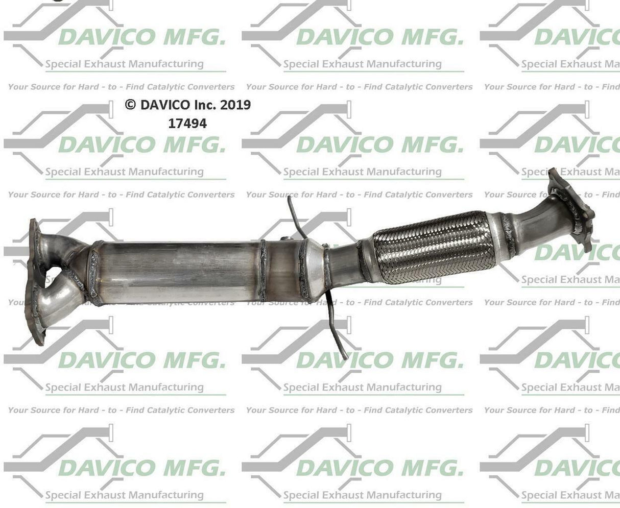 t 2010-2013 Volvo XC70 Catalytic Converter 17494 Davico Mfg