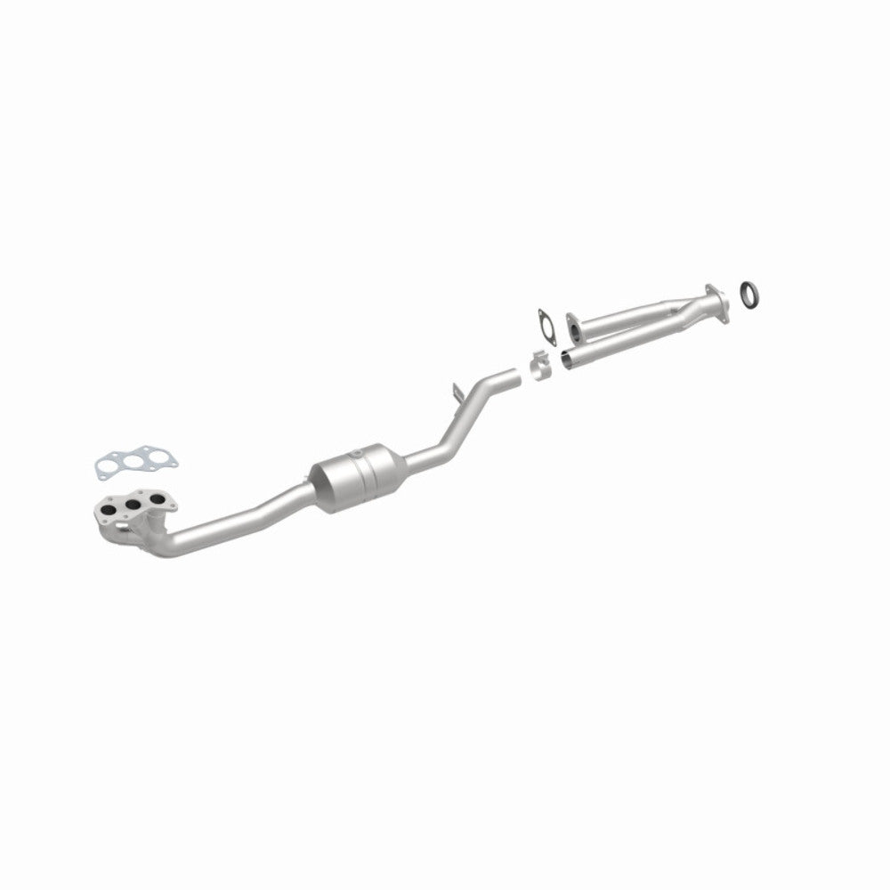 MagnaFlow direct-fit catalytic converter fits 2010-2015 Subaru Outback, Subaru Legacy, and more, this and 2010-2014 Legacy 3.6 L stainless steel CARB compliant 52202