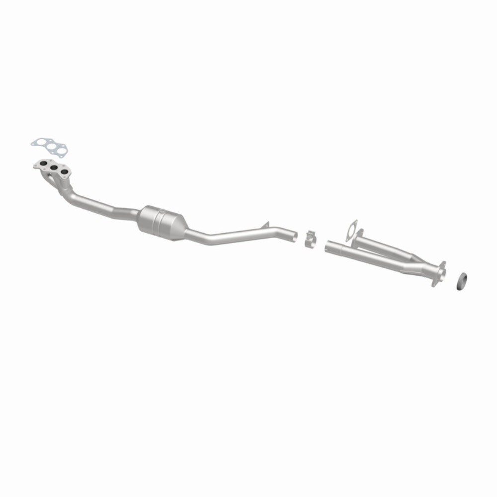MagnaFlow direct-fit catalytic converter fits 2010-2015 Subaru Outback, Subaru Legacy, and more, this and 2010-2014 Legacy 3.6 L stainless steel CARB compliant 52202