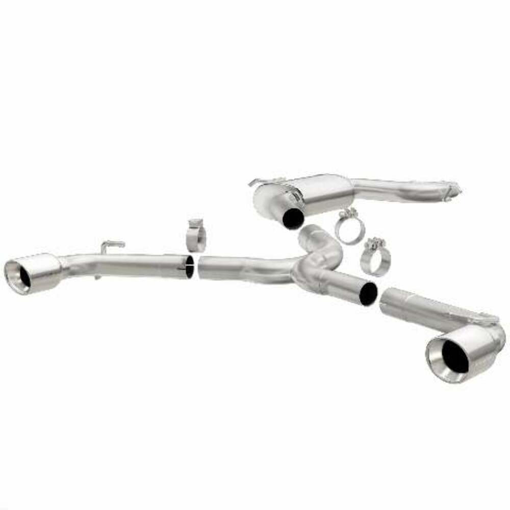 MagnaFlow cat-back exhaust system for 2010-2014 VW GTI stainless steel polished 15521