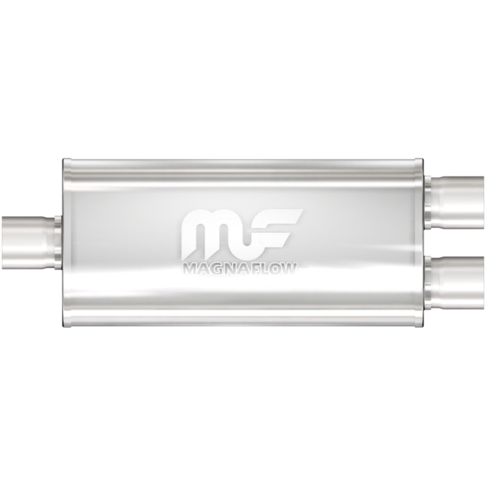 t 2010-2015 Audi S4 2.5 Inlet/Outlet Stainless Steel Muffler 12158 Magnaflow MagnaFlow Exhaust Products