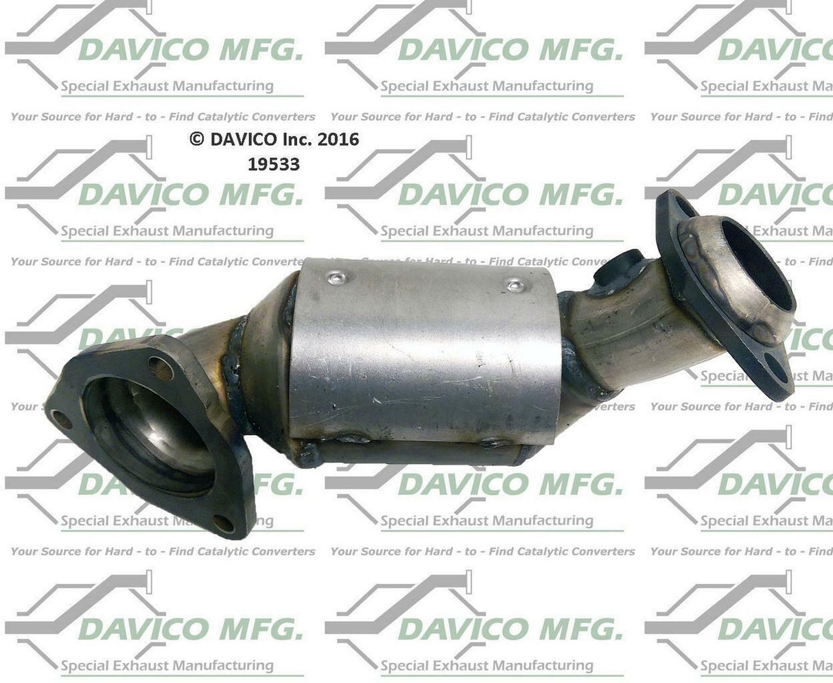 t 2010-2019 Ford Flex Catalytic Converter 19533 Davico Mfg