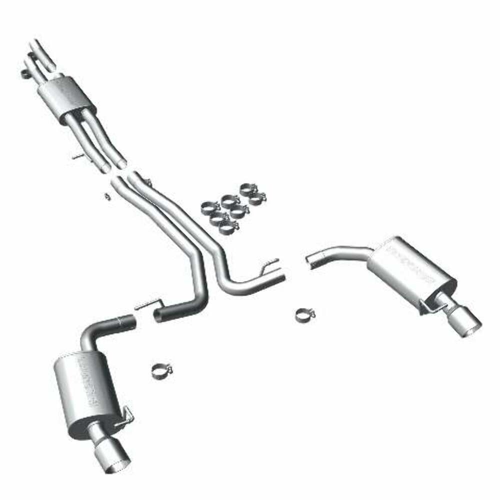 MagnaFlow cat-back exhaust system for 2010-2019 Ford stainless steel polished 16395