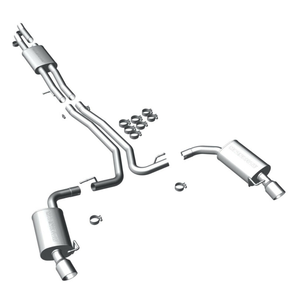 MagnaFlow cat-back exhaust system for 2010-2019 Ford stainless steel polished 16395