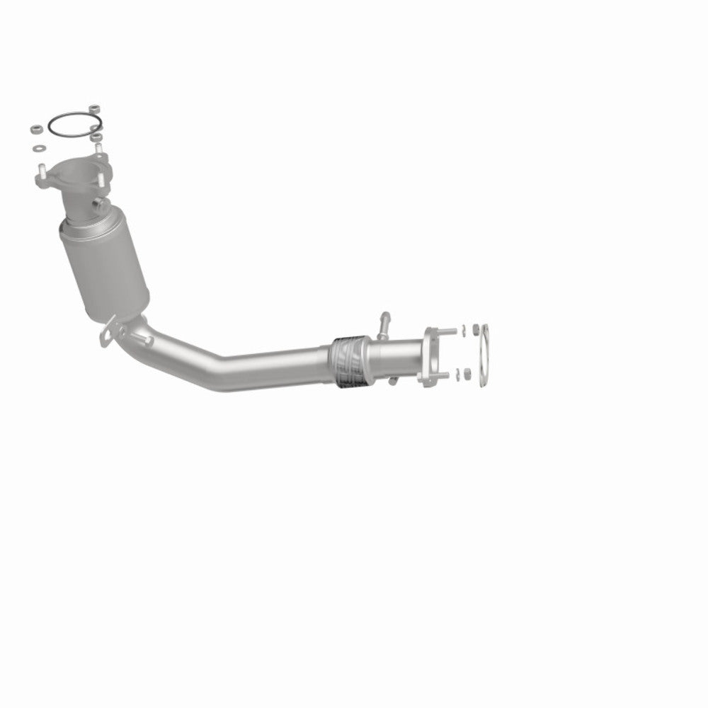 MagnaFlow direct-fit catalytic converter fits 2010-2016 Chevrolet Equinox, GMC Terrain, and additional vehicles and 2010- Chevrolet Equinox 2.4L stainless steel CARB compliant 5582