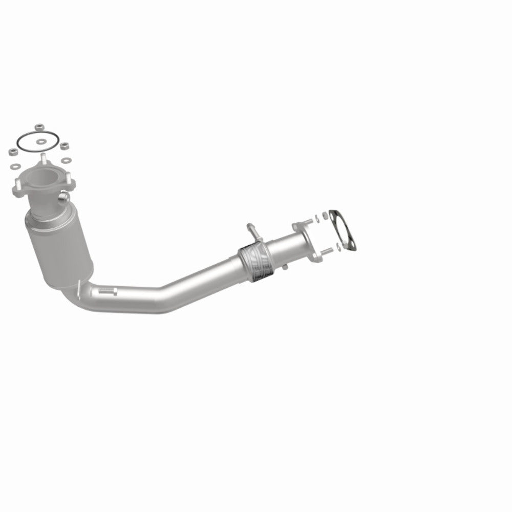 MagnaFlow direct-fit catalytic converter fits 2010-2016 Chevrolet Equinox, GMC Terrain, and additional vehicles and 2010- Chevrolet Equinox 2.4L stainless steel CARB compliant 5582