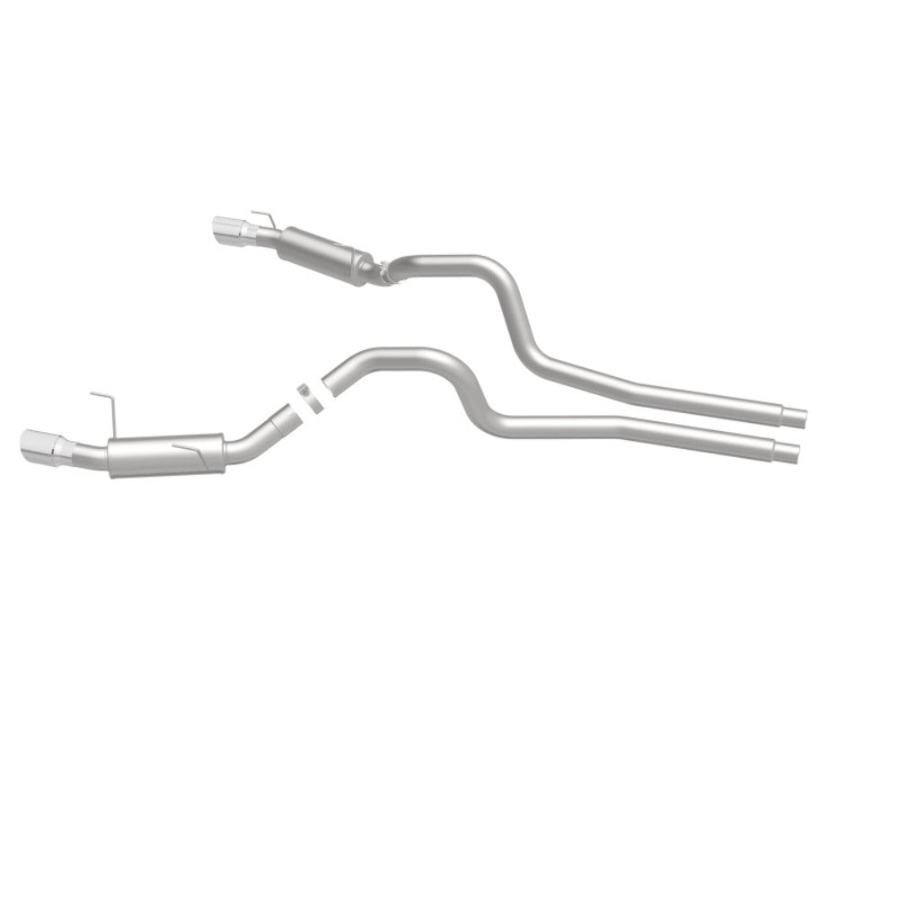 MagnaFlow cat-back exhaust system for Ford Mustang stainless steel polished 16572