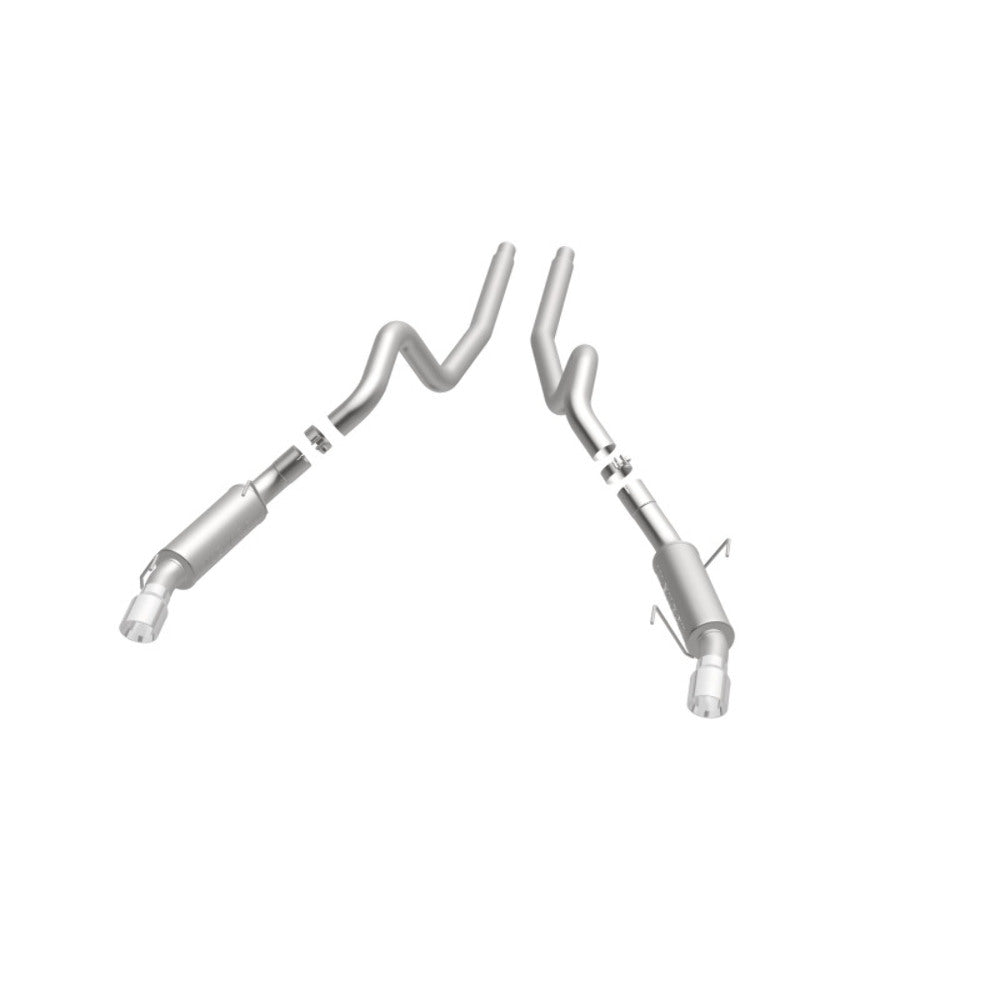 MagnaFlow cat-back exhaust system for Ford Mustang stainless steel polished 16572