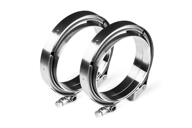 Jones Exhaust stainless V-band clamp assembly 5 inch stainless steel 20106-JHPR