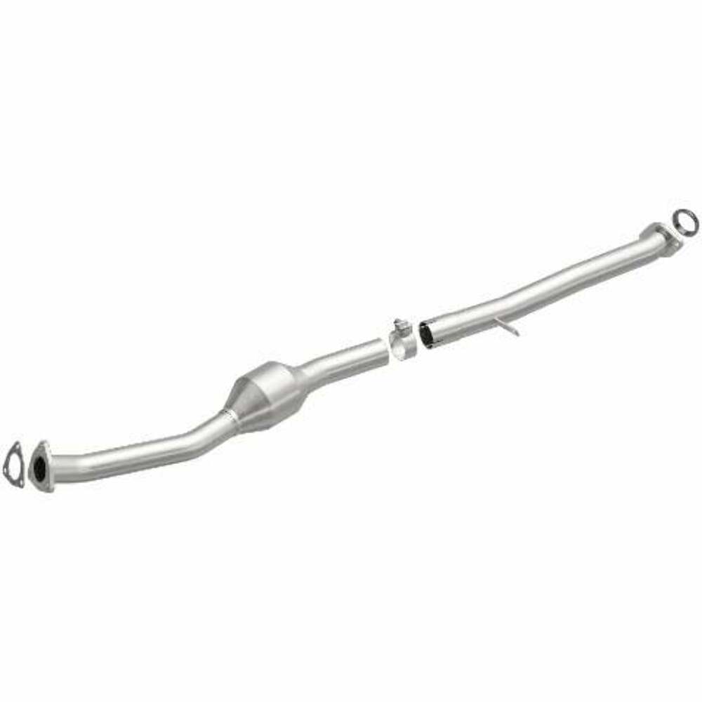 MagnaFlow direct-fit catalytic converter fits 2013-2016 Subaru Outback, 2013-2015 Subaru XV Crosstrek, and more, this and 2011-2013 Forester H4 2.5 inch inlet/outlet stainless stee