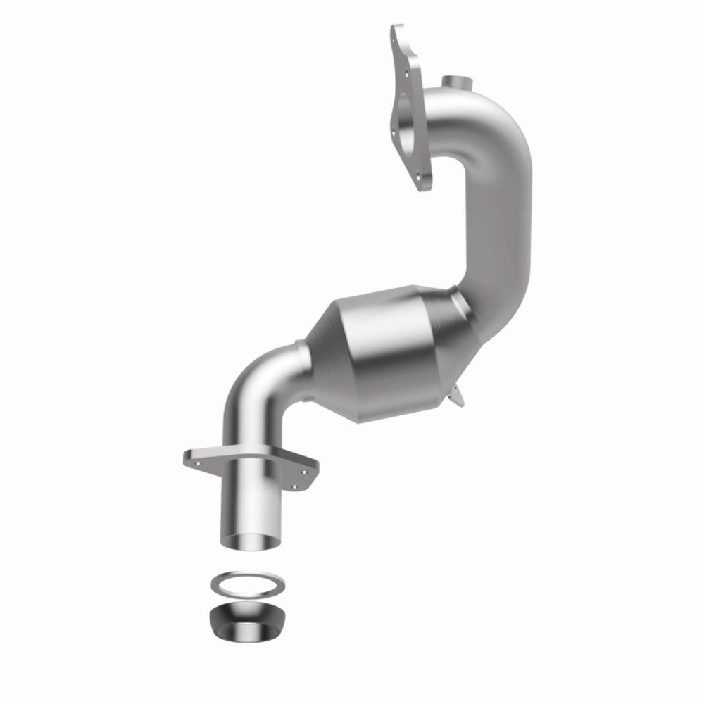 MagnaFlow direct-fit catalytic converter fits 2011-2015 Juke L4 1.6 1.6 inch inlet/outlet stainless steel CARB compliant 52438