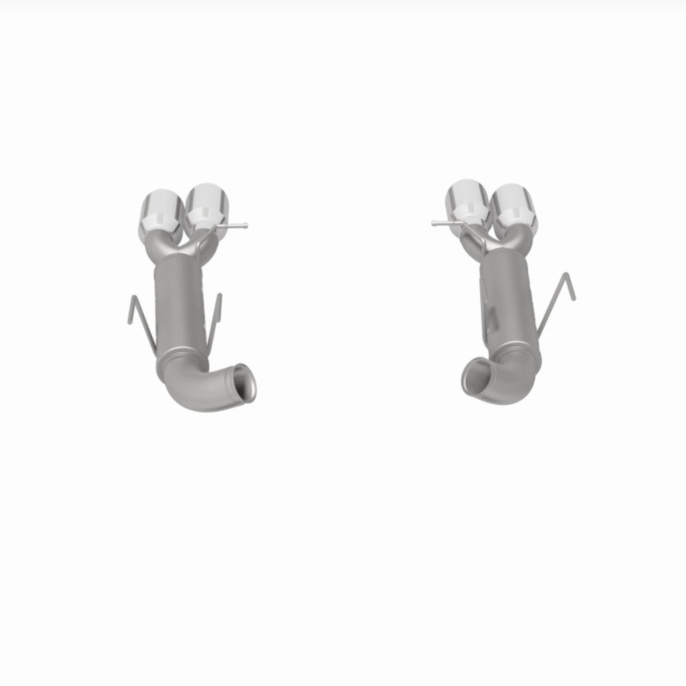 MagnaFlow axle-back exhaust system for 2011-2012 Ford Mustang stainless steel polished 15077