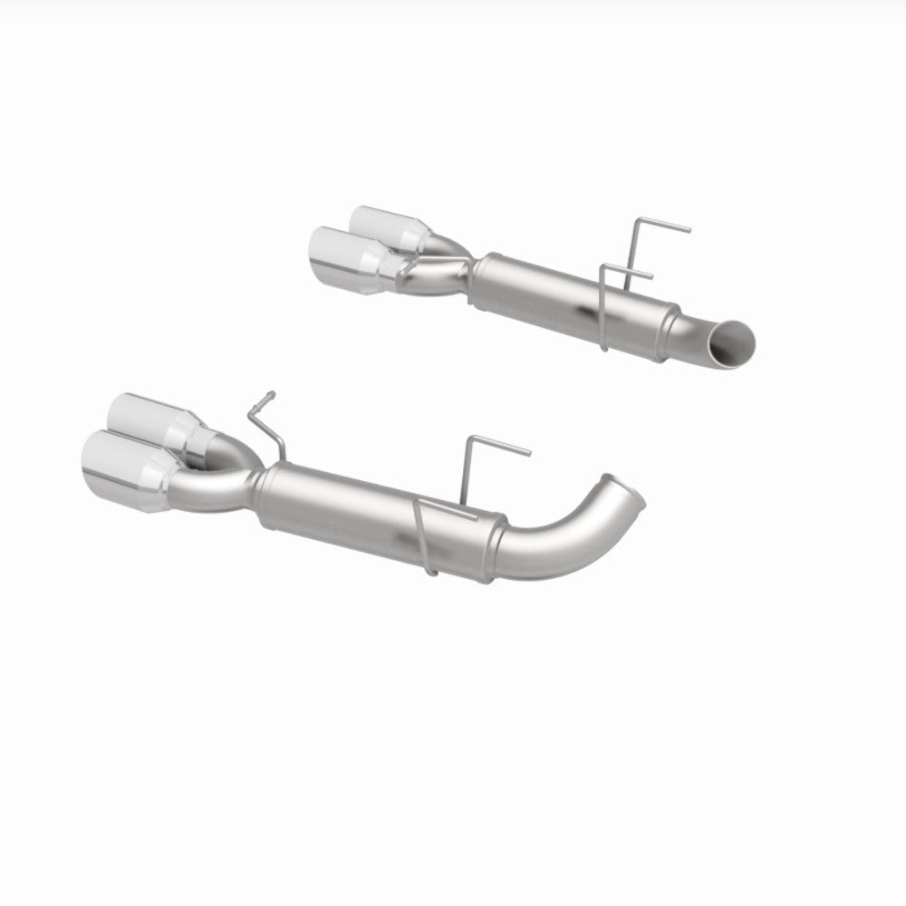 MagnaFlow axle-back exhaust system for 2011-2012 Ford Mustang stainless steel polished 15077