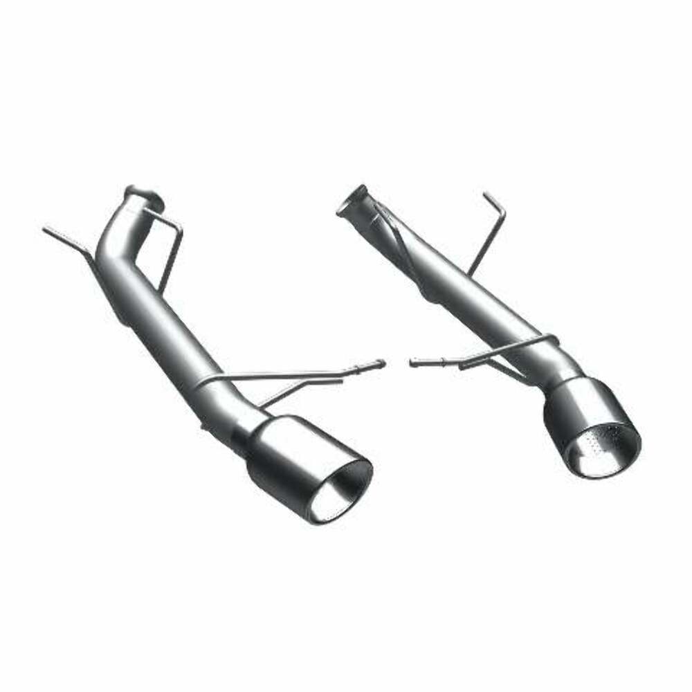 MagnaFlow axle-back exhaust system for 2011-2012 Ford Mustang stainless steel polished 15596
