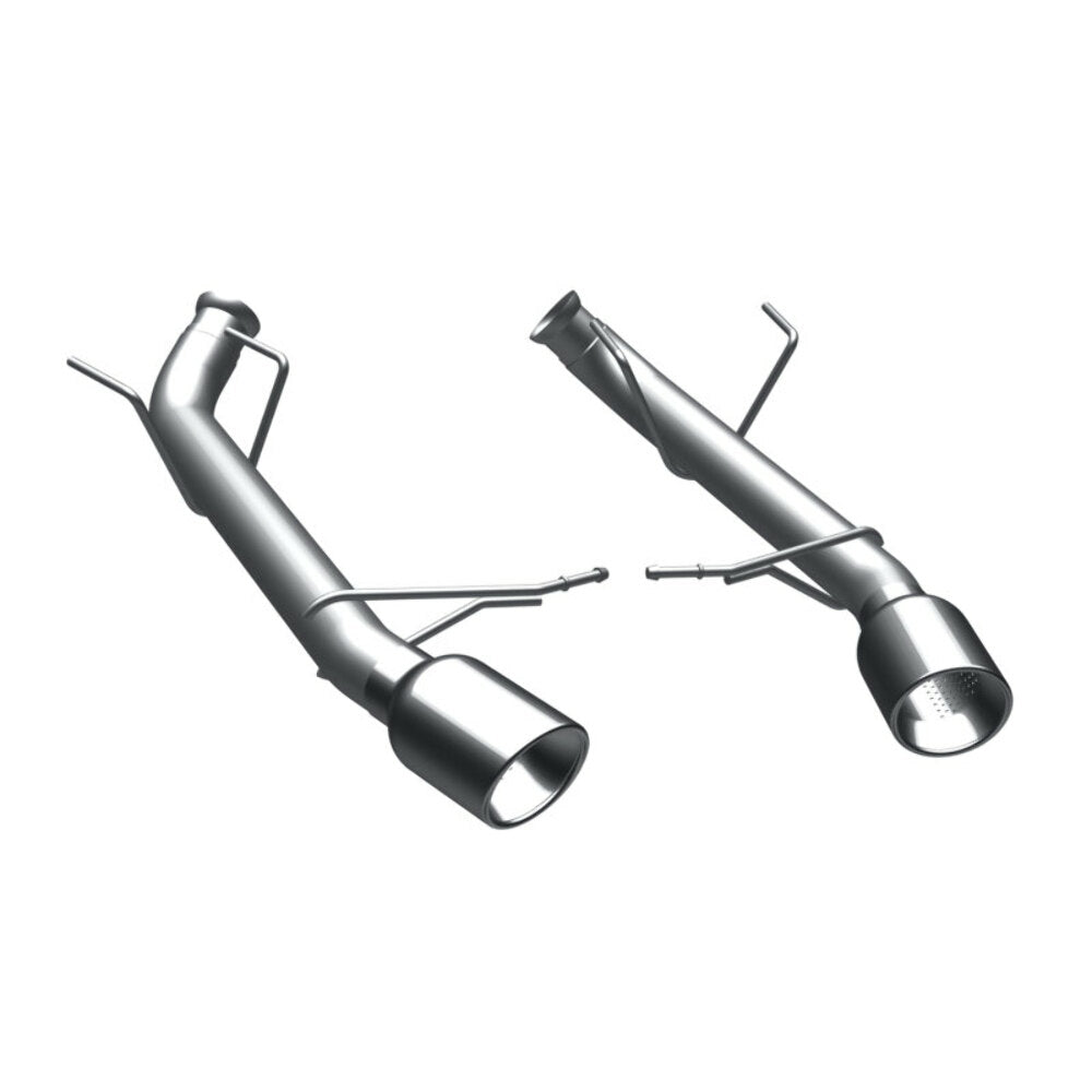 MagnaFlow axle-back exhaust system for 2011-2012 Ford Mustang stainless steel polished 15596