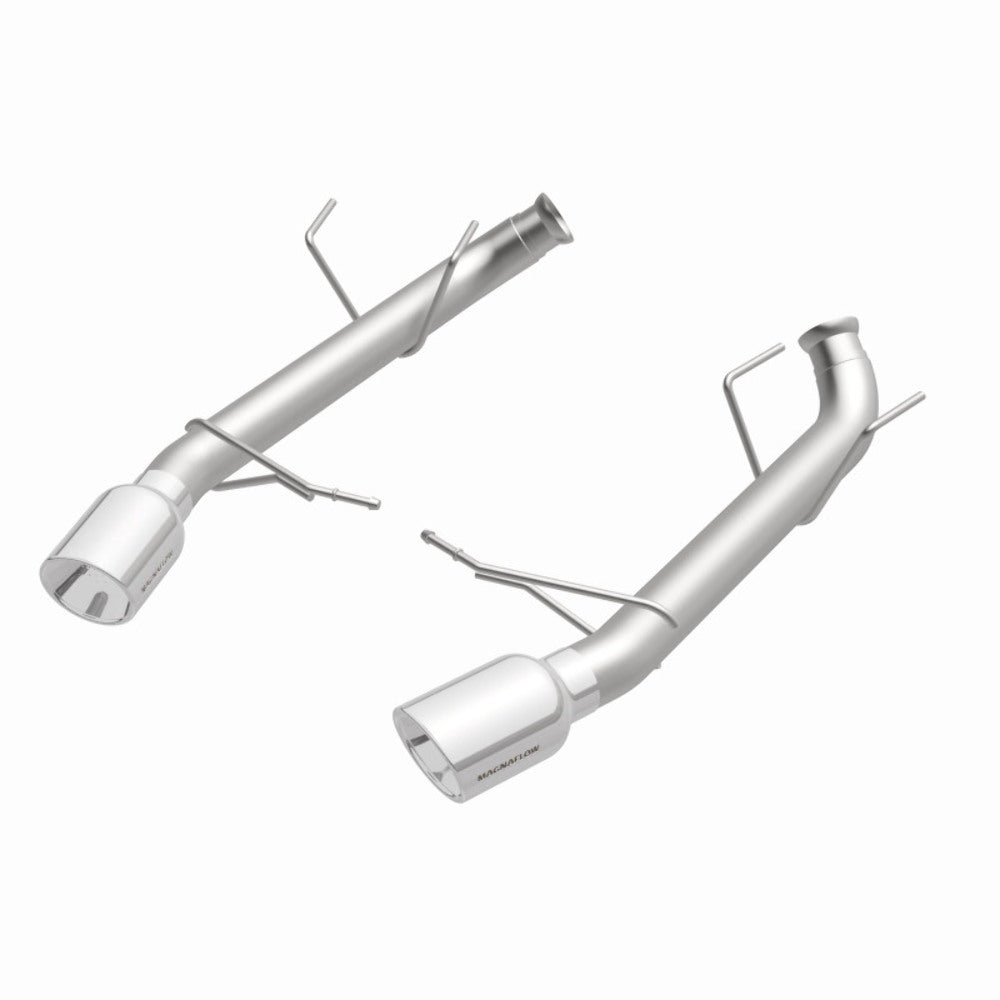 MagnaFlow axle-back exhaust system for 2011-2012 Ford Mustang stainless steel polished 15596