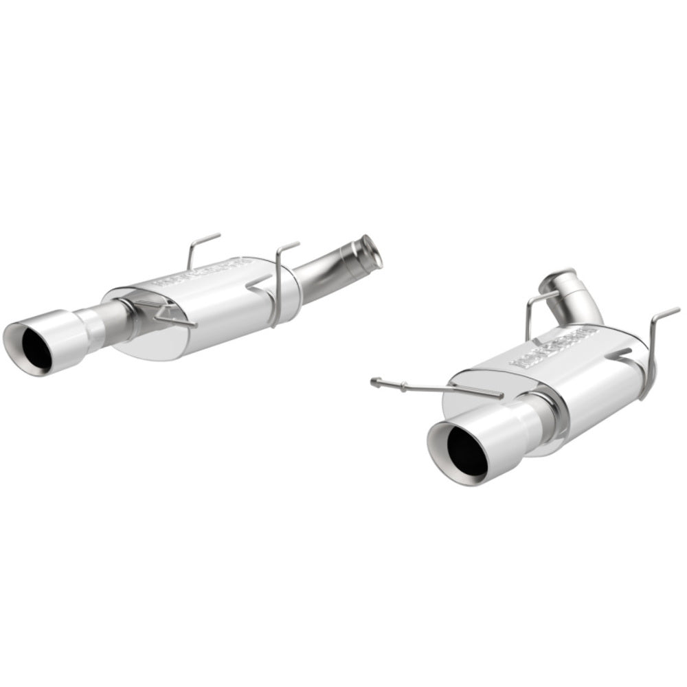MagnaFlow axle-back exhaust system for 2011-2012 Ford Mustang stainless steel polished 15593