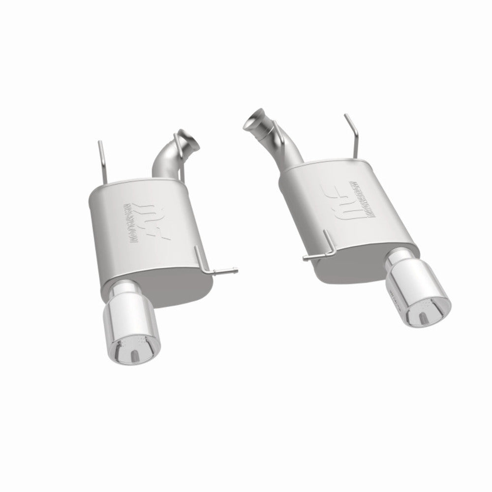 MagnaFlow axle-back exhaust system for 2011-2012 Ford Mustang stainless steel polished 15595