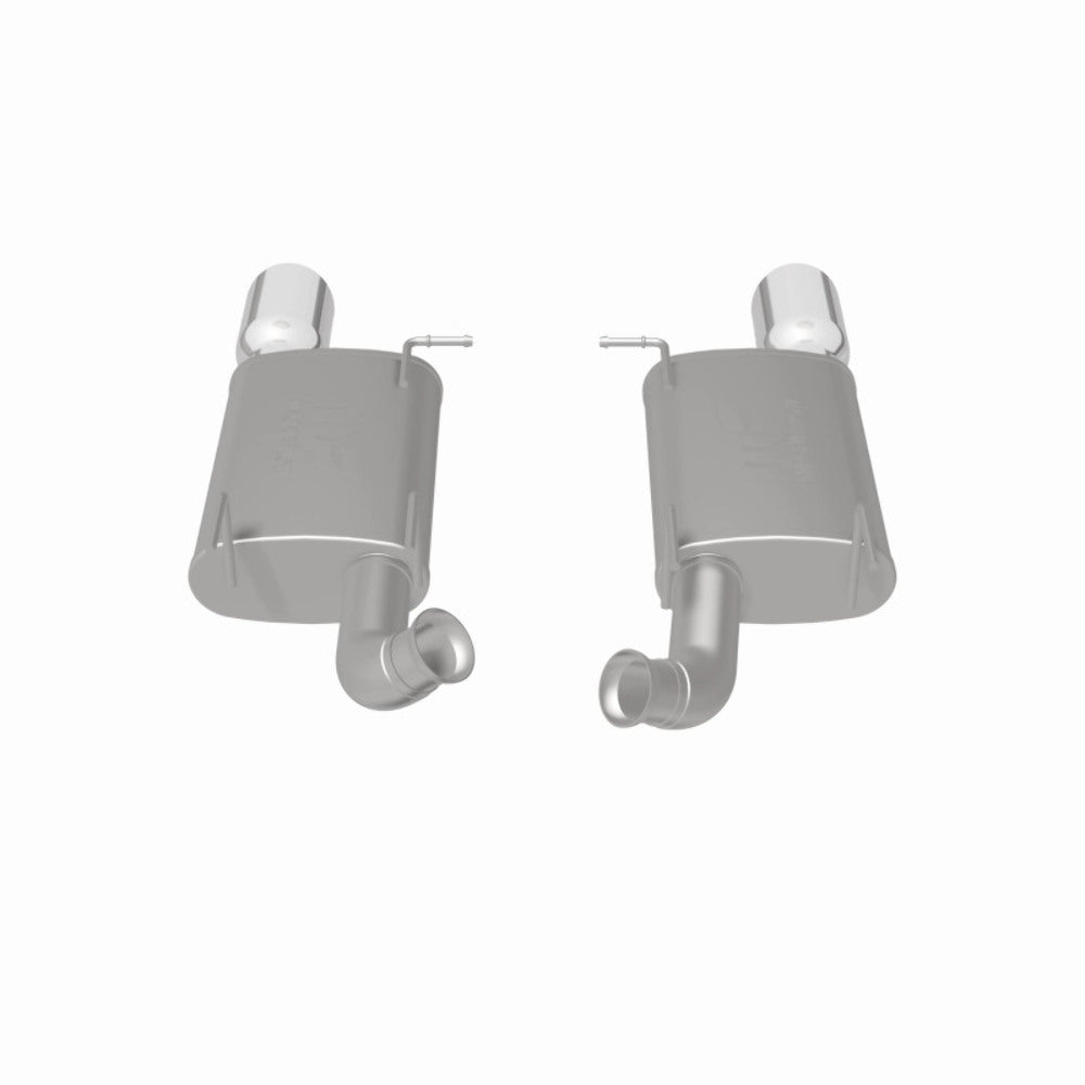 MagnaFlow axle-back exhaust system for 2011-2012 Ford Mustang stainless steel polished 15595