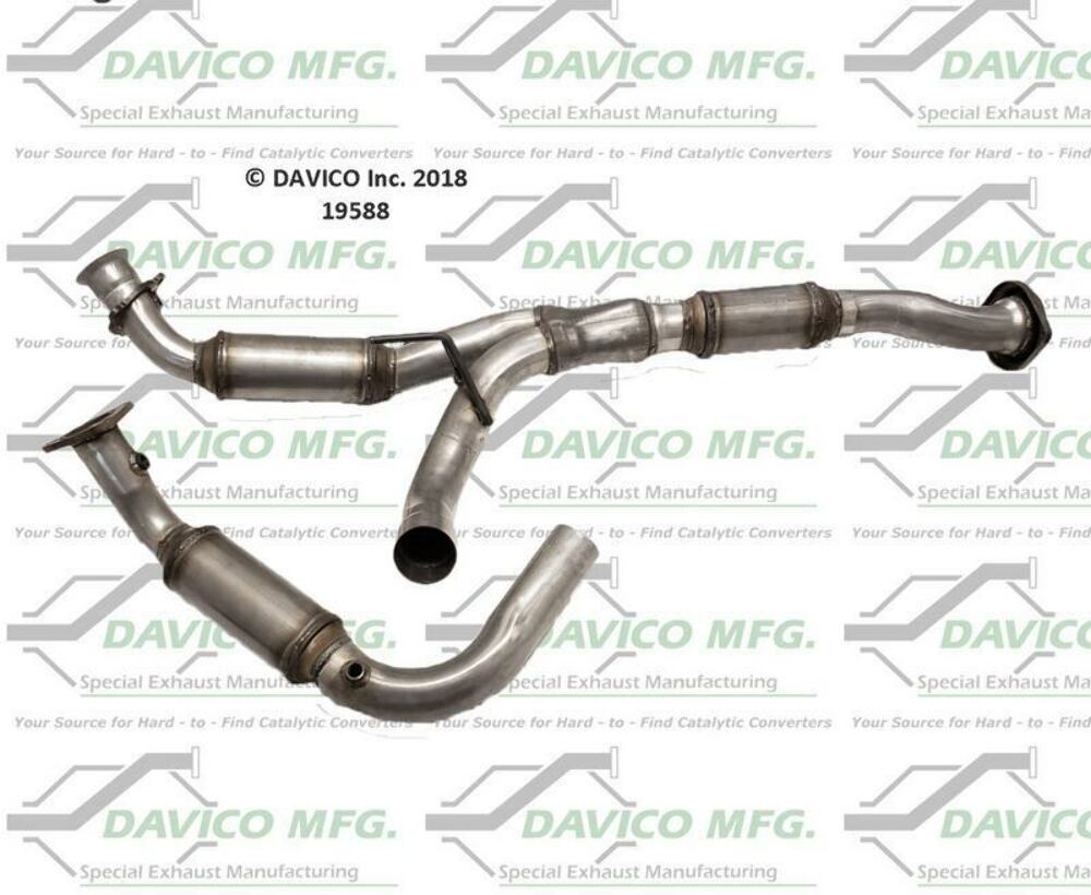 t 2011-2013 Chevrolet Silverado 2500 HD Catalytic Converter 19588 Davico Mfg