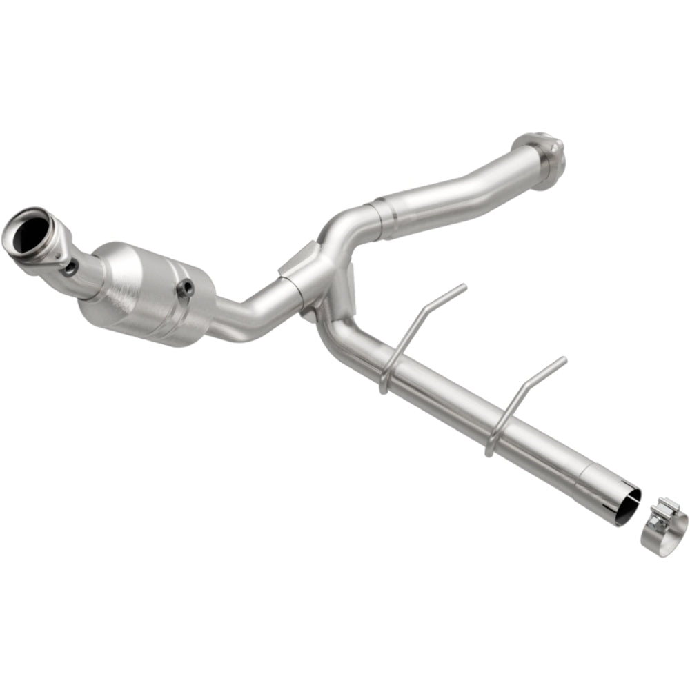 MagnaFlow direct-fit catalytic converter for 2011-2014 Ford F-150 5.0L stainless steel CARB compliant OBDII 52139