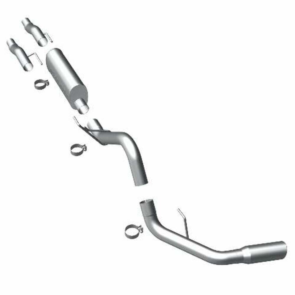 MagnaFlow cat-back exhaust system for 2011-2014 Ford F-150 stainless steel polished 15000