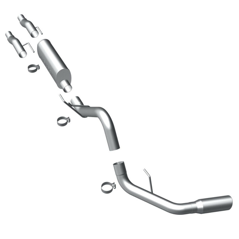 MagnaFlow cat-back exhaust system for 2011-2014 Ford F-150 stainless steel polished 15000