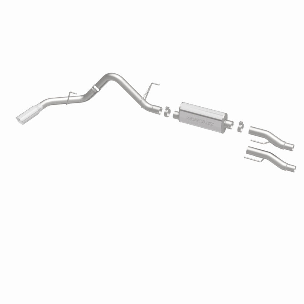 MagnaFlow cat-back exhaust system for 2011-2014 Ford F-150 stainless steel polished 15000