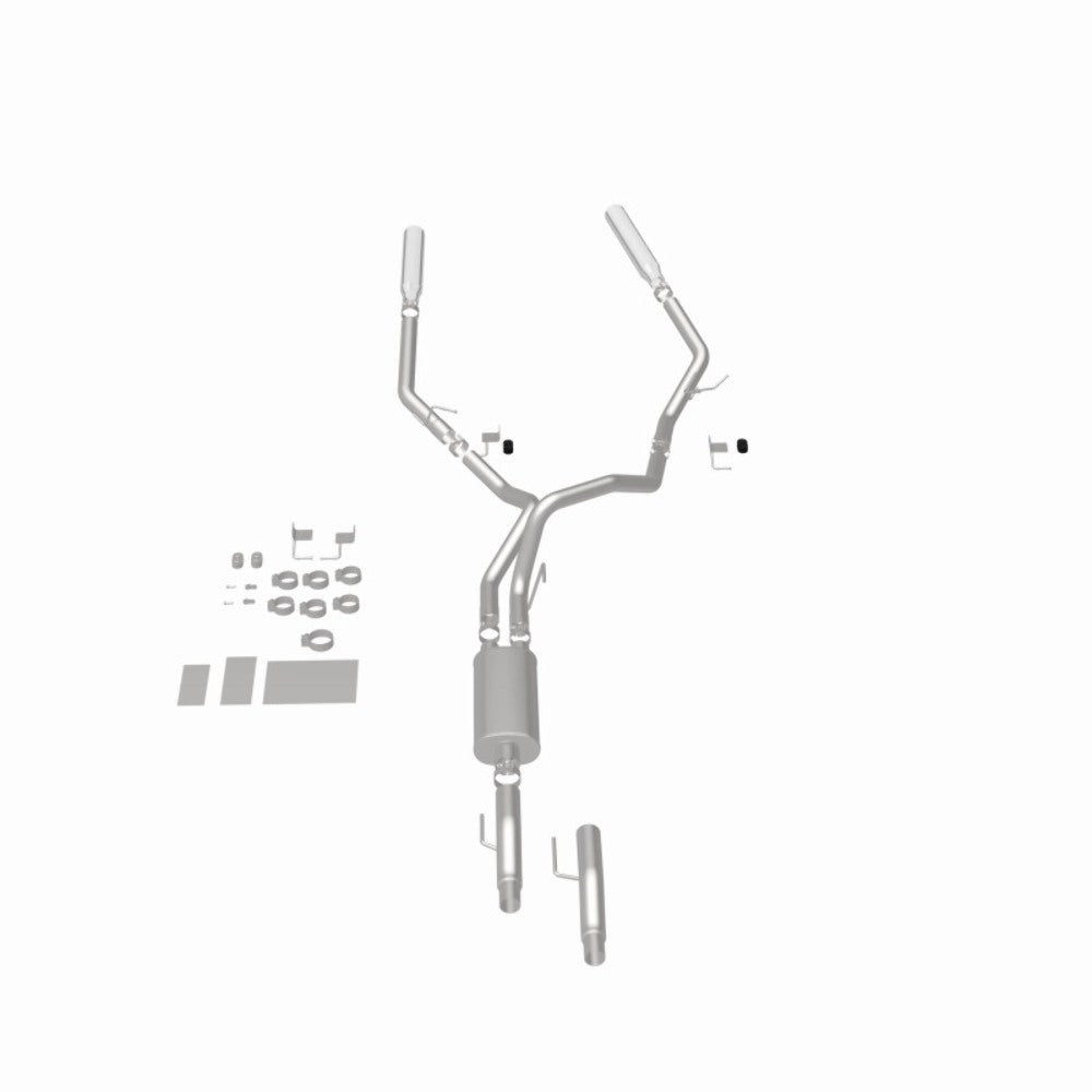 MagnaFlow cat-back exhaust system for 2011-2014 Ford F-150 stainless steel polished 15460