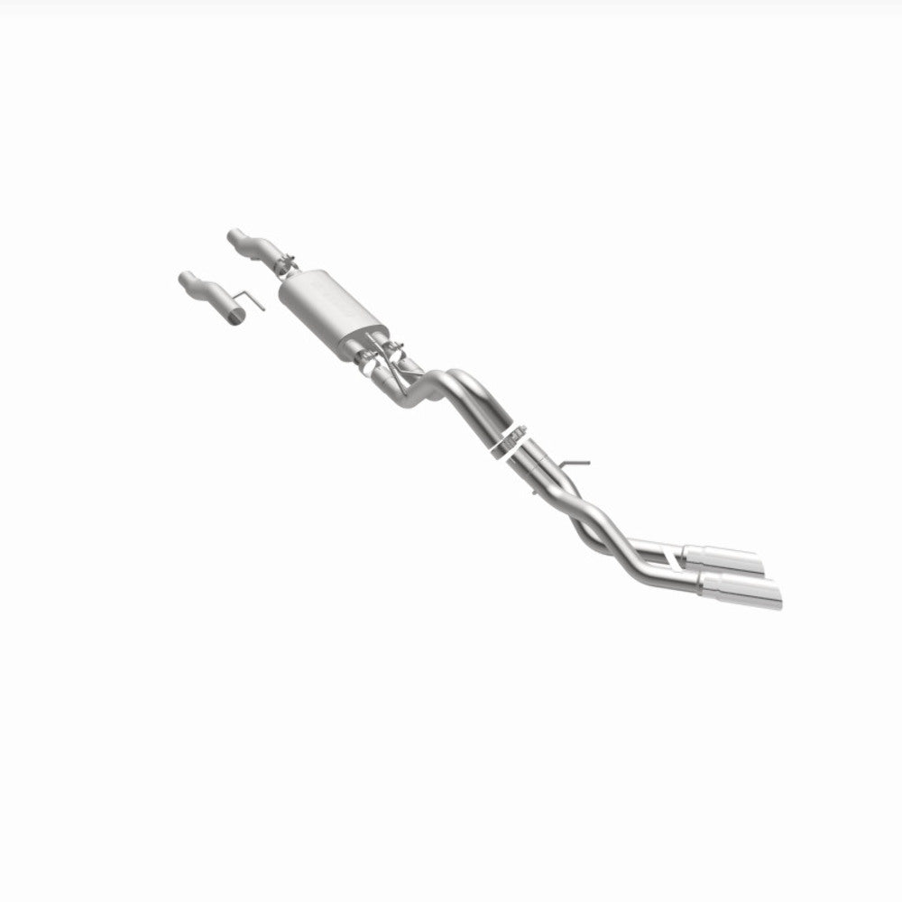 MagnaFlow cat-back exhaust system for 2011-2014 Ford F-150 stainless steel polished 15461