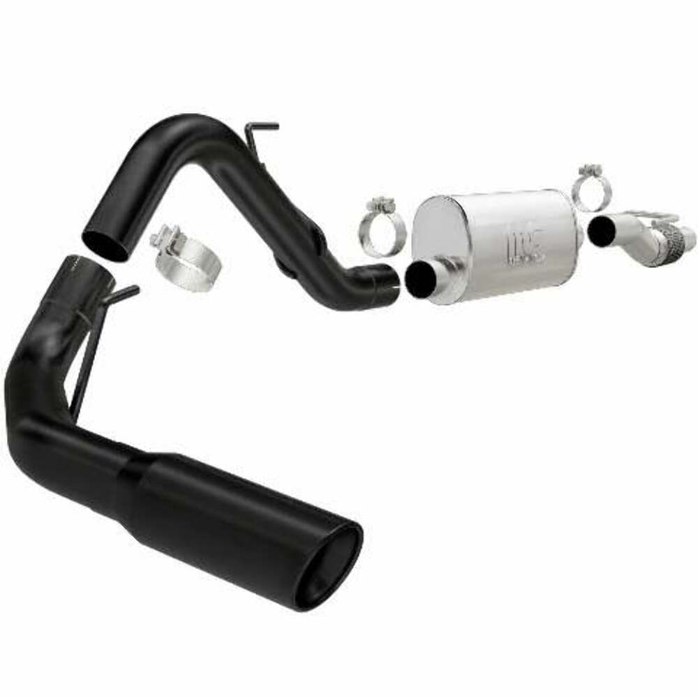 MagnaFlow cat-back exhaust system for 2011-2014 Ford F-150 stainless steel polished 15364