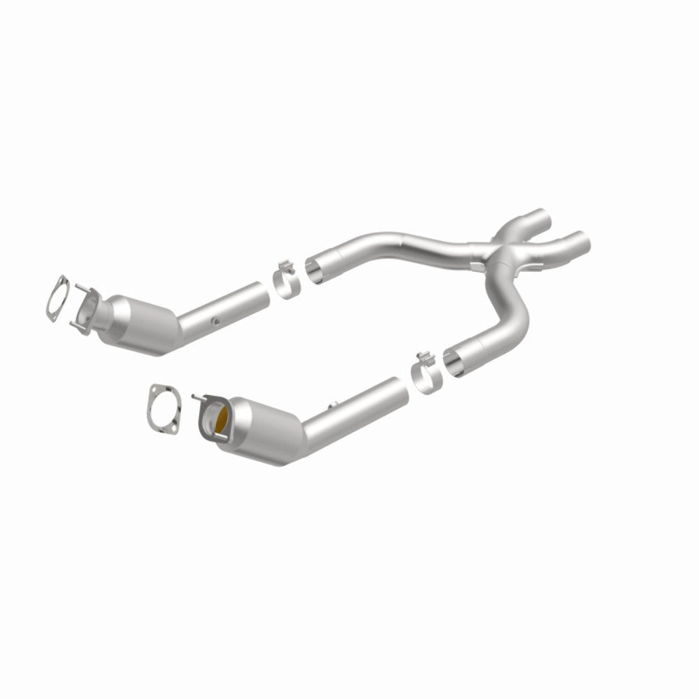 MagnaFlow direct-fit catalytic converter for 2011-2014 Ford Mustang 5.0L stainless steel CARB compliant 5561976