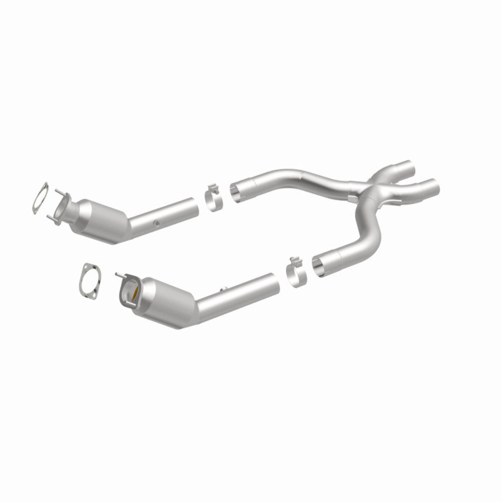 MagnaFlow direct-fit catalytic converter for 2011-2014 Ford Mustang 5.0L stainless steel CARB compliant 5561976
