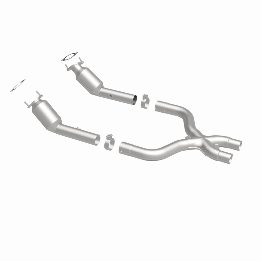 MagnaFlow direct-fit catalytic converter for 2011-2014 Ford Mustang 5.0L stainless steel CARB compliant 5561976