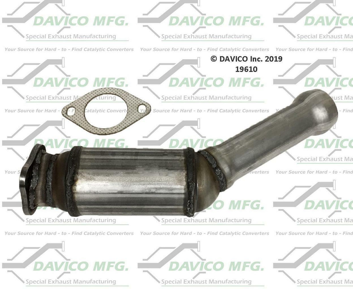 t 2011-2014 Ford Mustang Catalytic Converter 19610 Davico Mfg