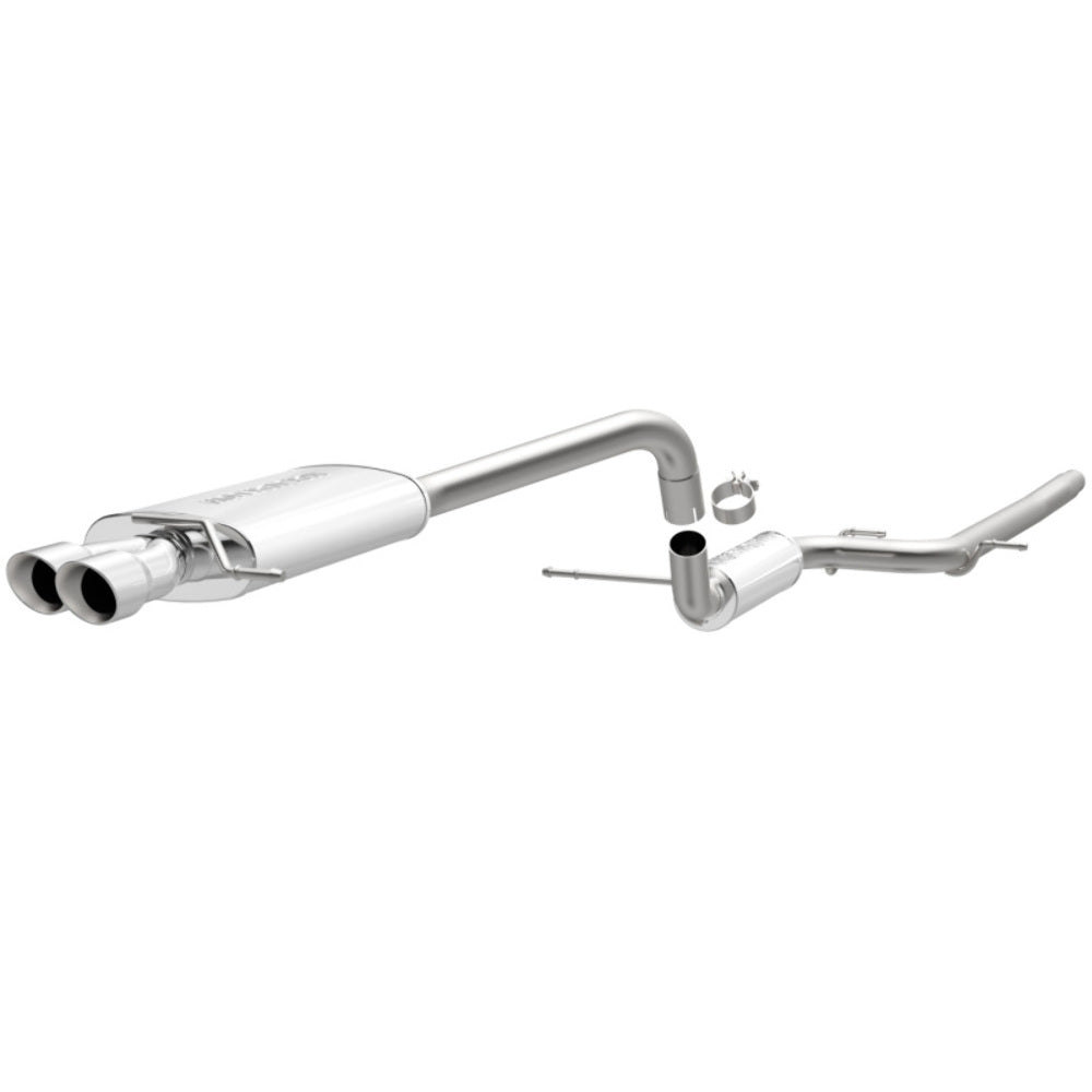 MagnaFlow cat-back exhaust system for 2011-2014 VW Jetta stainless steel polished 15486