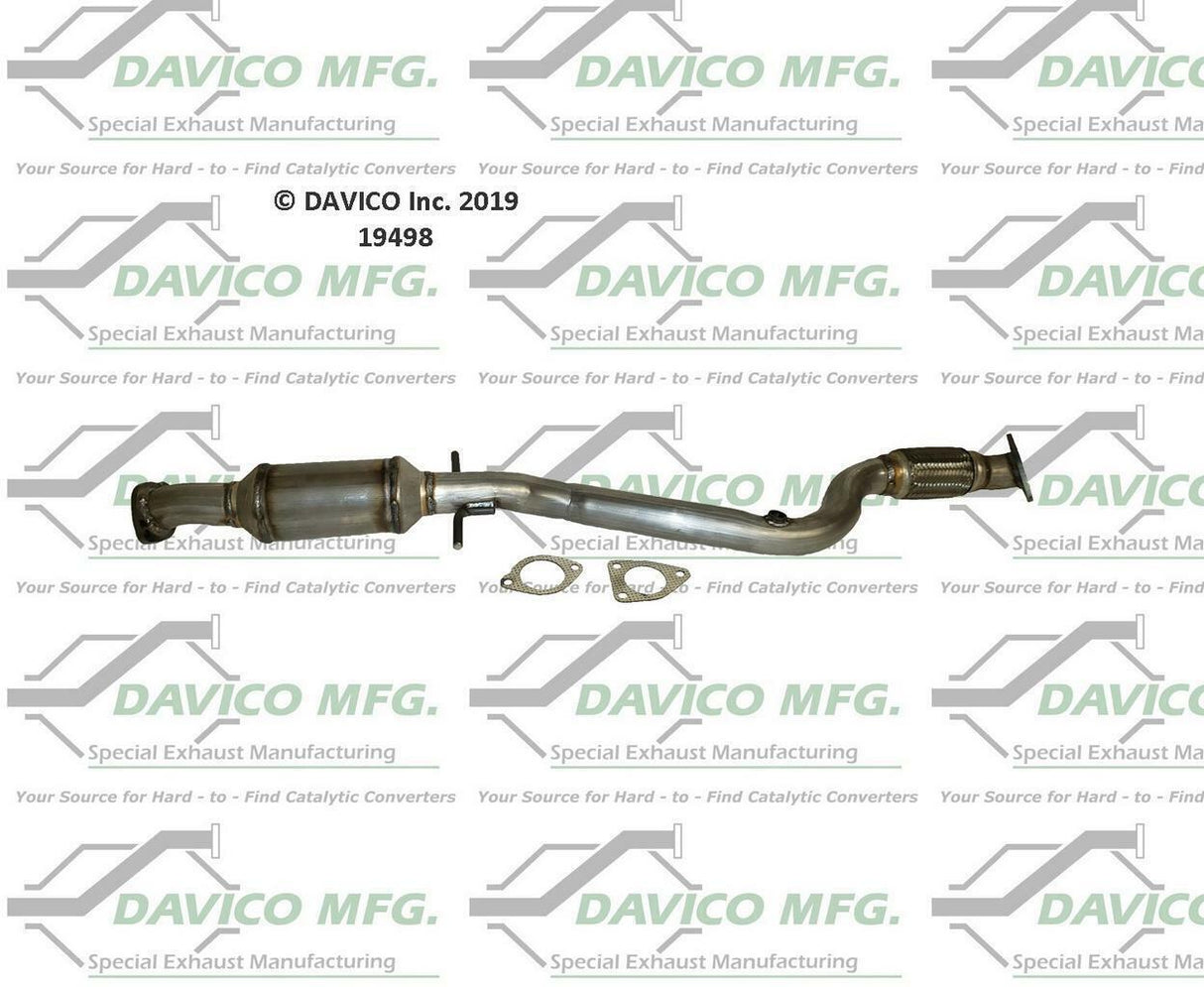 t 2011-2015 Chevrolet Cruze Catalytic Converter 19498 Davico Mfg