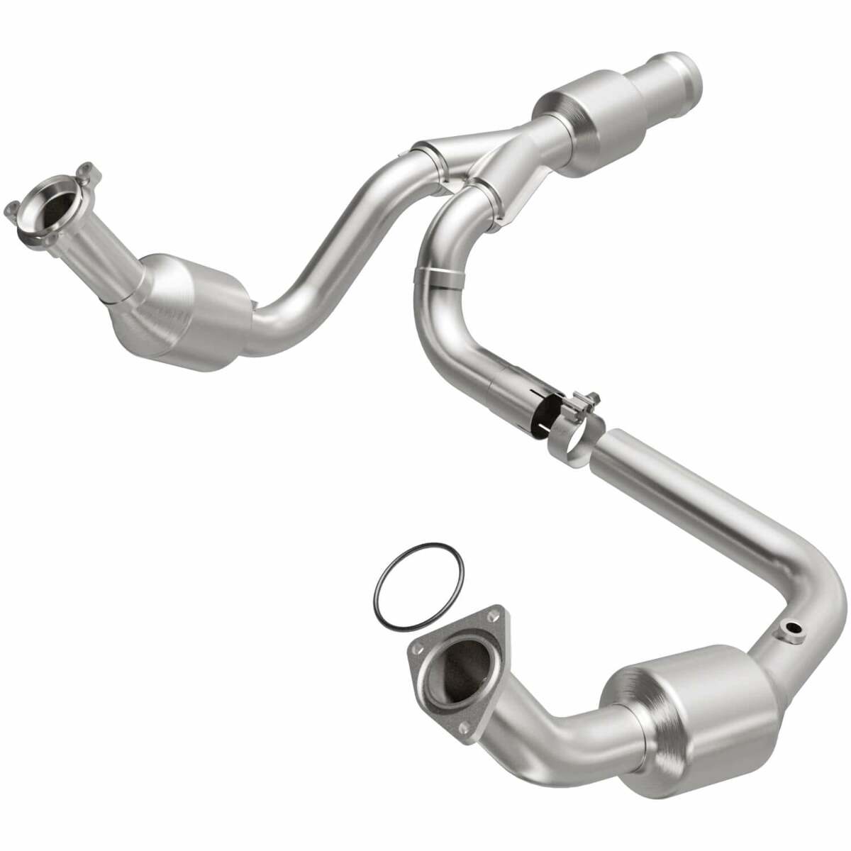 MagnaFlow direct-fit catalytic converter for 2011-2015 GMC 6.2L stainless steel CARB compliant 5582616