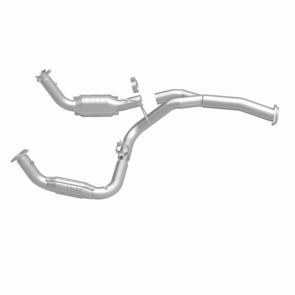 MagnaFlow direct-fit catalytic converter for 2011-2019 Chevy Silverado 2500 stainless steel CARB compliant OBDII