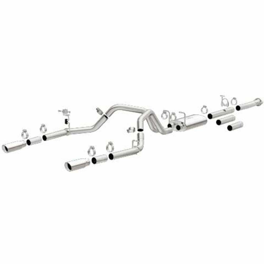 MagnaFlow cat-back exhaust system for 2011-2019 Chevy Silverado 2500 polished 19027