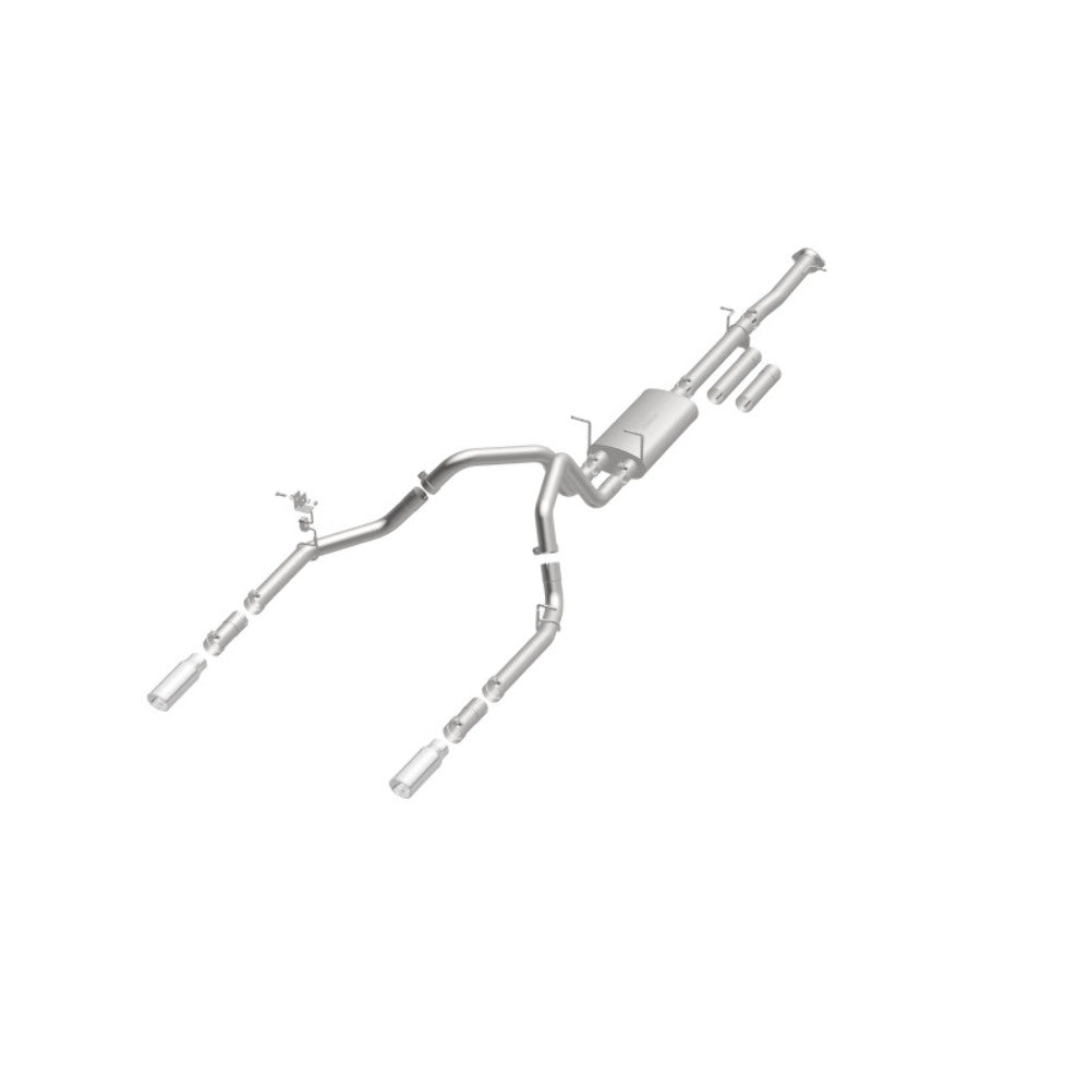 MagnaFlow cat-back exhaust system for 2011-2019 Chevy Silverado 2500 polished 19027