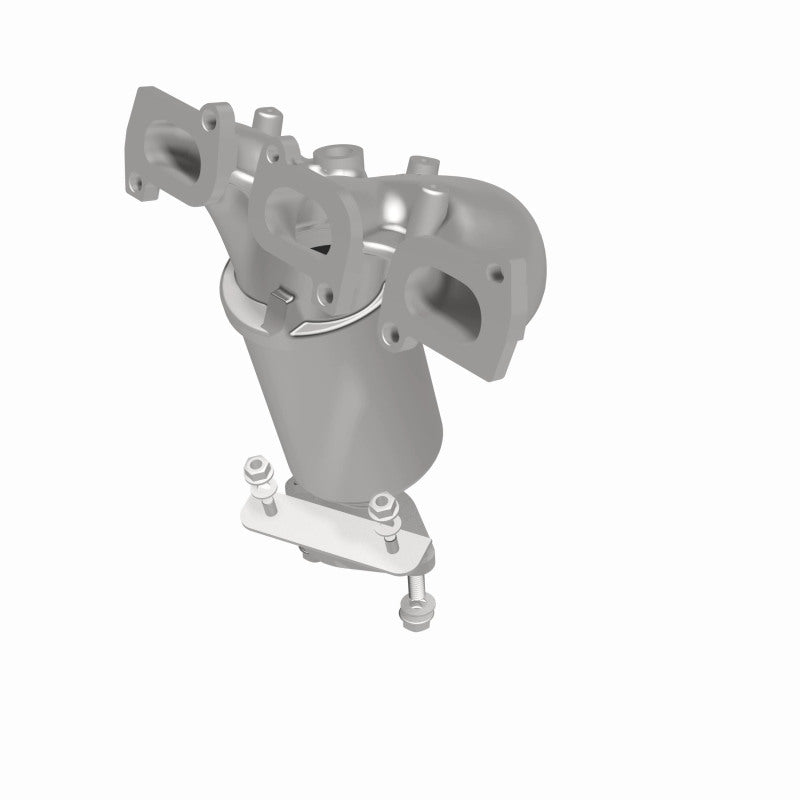 MagnaFlow direct-fit catalytic converter fits 2011-2015 Ford Explorer, 2011-2014 Ford Edge, and additional vehicles. Hardware is included to eliminate the hassle of working with co