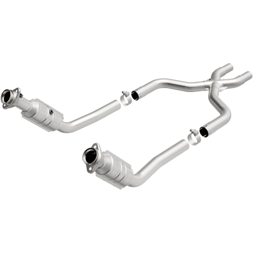 MagnaFlow direct-fit catalytic converter for 2011-2014 Ford Mustang 3.7L stainless steel CARB compliant 49977