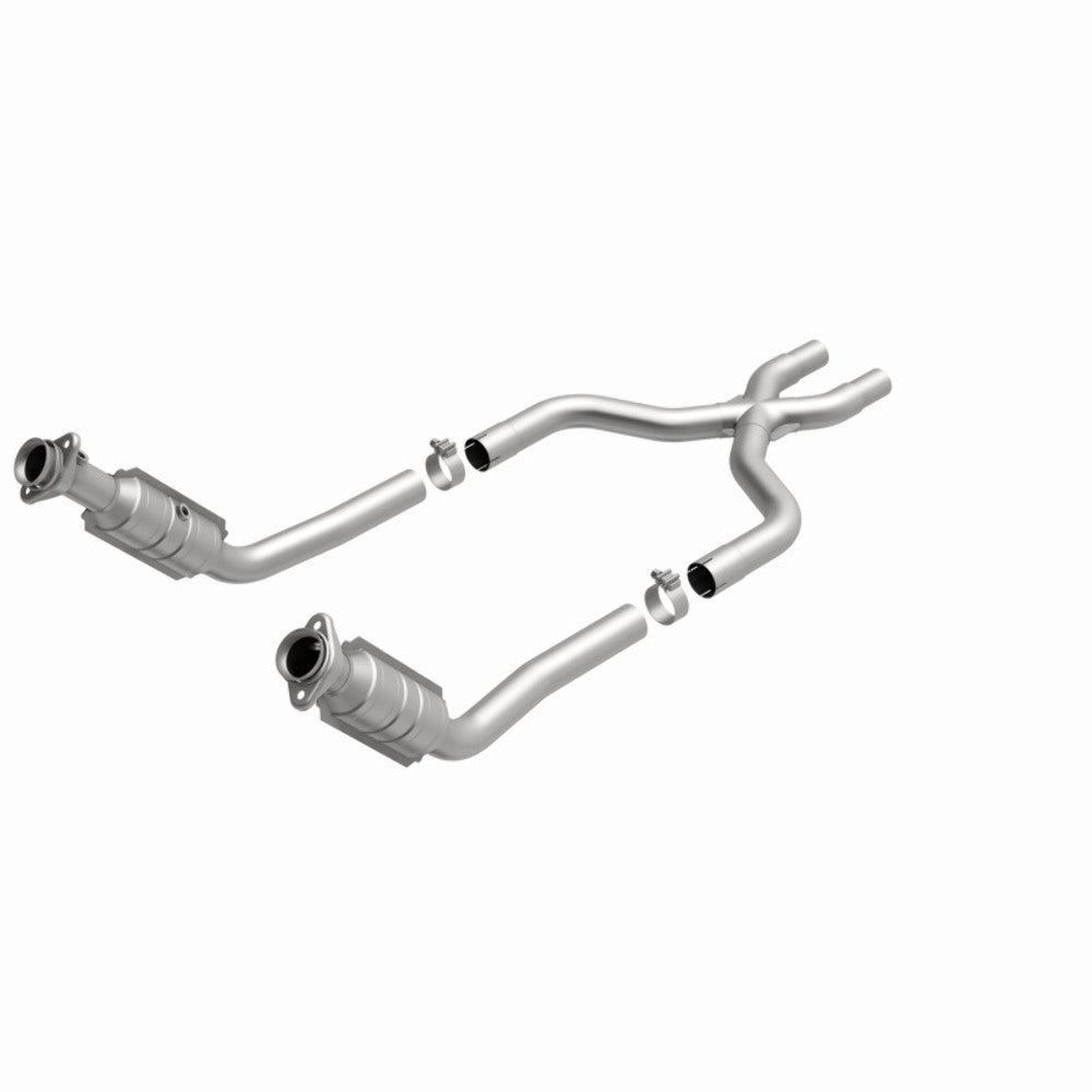 MagnaFlow direct-fit catalytic converter for 2011-2014 Ford Mustang 3.7L stainless steel CARB compliant 49977
