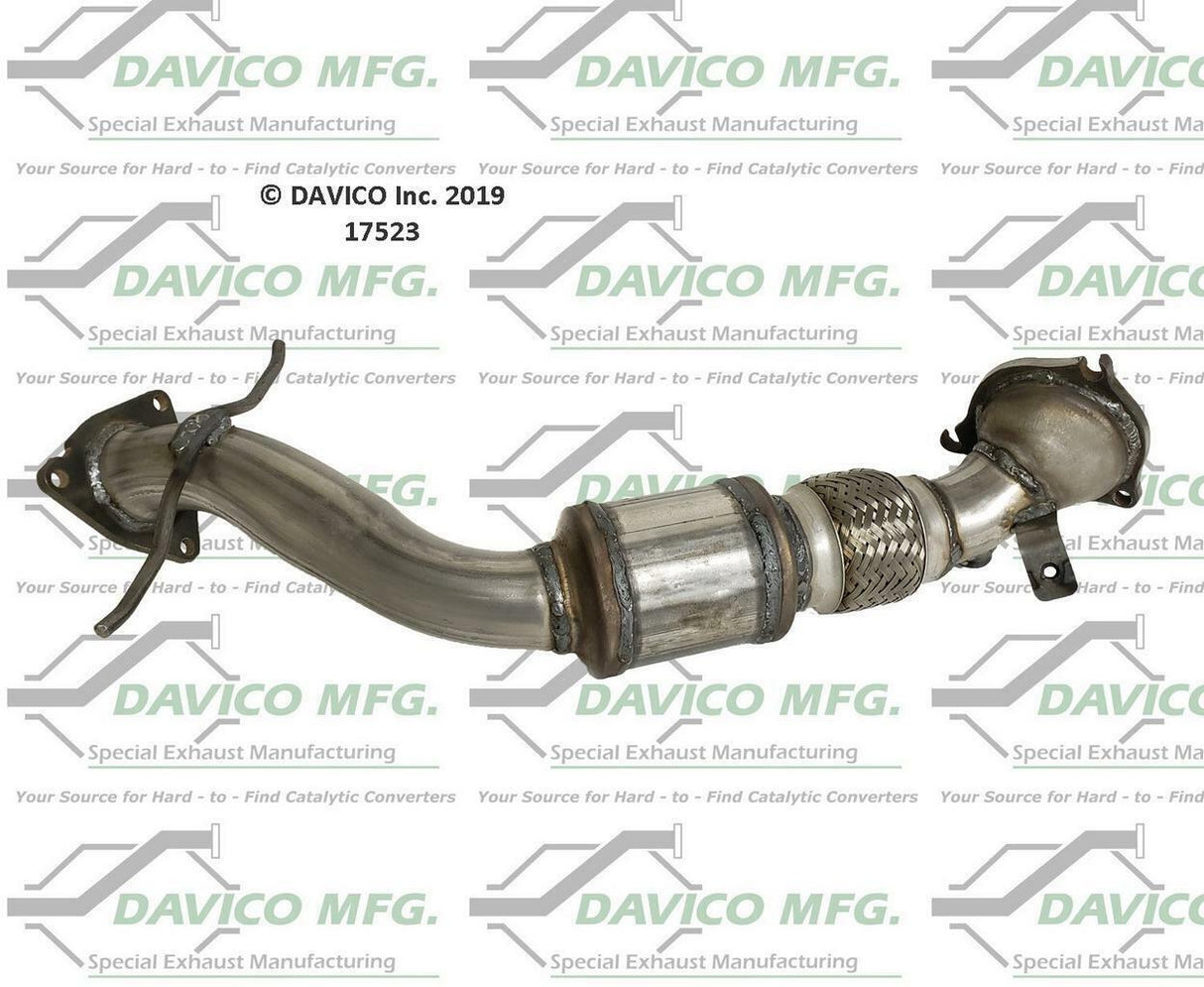 t 2012-2013 Land Rover Range Rover Evoque Catalytic Converter 17523 Davico Mfg